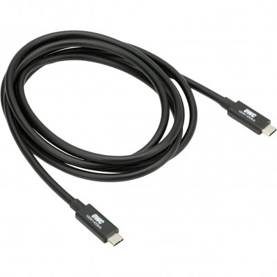 OWC  cbltb4c2.0m c&acirc;ble thunderbolt 2 m 40 gbit/s noir CBLTB4C2.0M