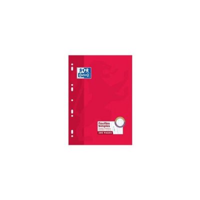 OXFORD  100105664 Feuillets Mobiles Format A4 [Fournitures De Bureau]