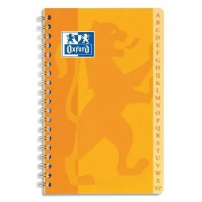 CONQUERANT Oxford 92218 R&eacute;pertoire Reliure Couleurs Assorties