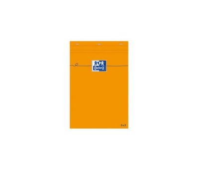 OXFORD  Bloc Idea160 Pages Non Perfor&eacute;es 8,5x12 Cm 80g, 5x5 , Blanc