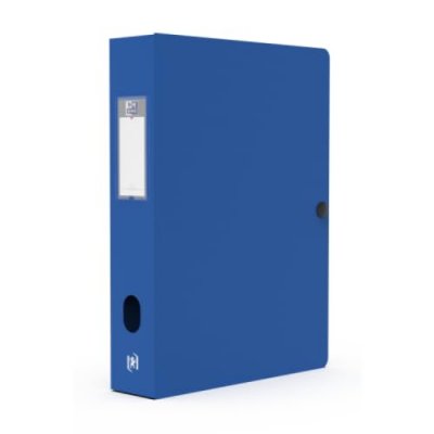 OXFORD  Bo&icirc;te de classement Memphis, dos de 60 mm, bleu