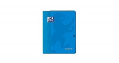  Oxford cahier easybook agraf&eacute; - 21 x 29,7 cm - 96p seyes - 90g - bleu