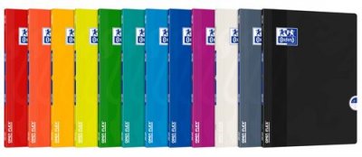 OXFORD    Cahier Openflex agraf&eacute; - 24 x 32 cm - 96 pages - Seyes