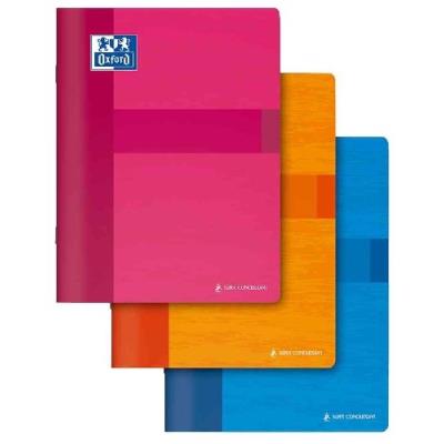 OXFORD  Cahier Reliure Piq&ucirc;re 24 X 32 Cm 48 Pages Sey&egrave;s 90g Assortis