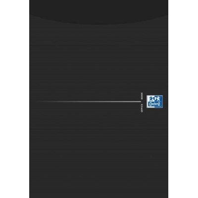 OXFORD  cahier smart black, format a4, 50 feuilles, lign&eacute; 100050240