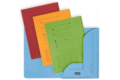 OXFORD  Chemise sous-dossier ULTIMATE, 2 rabats, A4, rouge - Lot de 25