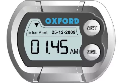 OXFORD  Deluxe Horloge num&eacute;rique de Moto (Black,One Size)