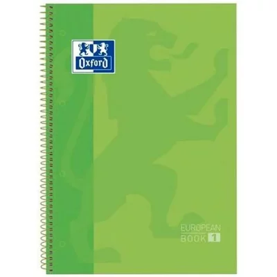 OXFORD  Hamelin A4 Notebook 5x5 Grid Extrahard Cover 80 Sheets Vert