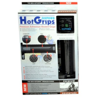 OXFORD  Hotgrips Premium Adventure, Poign&eacute;es chauffantes pour la moto