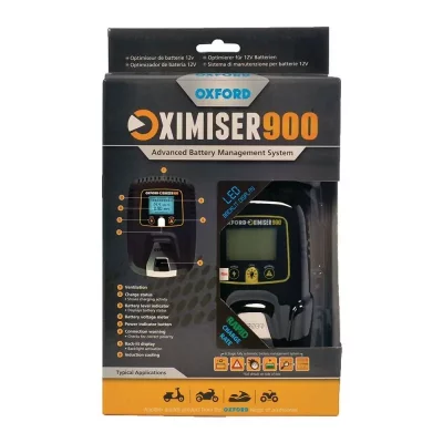 OXFORD  Oximiser 900, Chargeurs d'entretien pour la moto, 0,9A