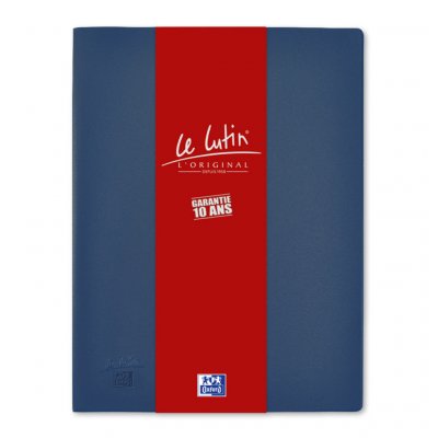 OXFORD  Prot&egrave;ge-Documents Lutin classique - 50 pochettes - Bleu