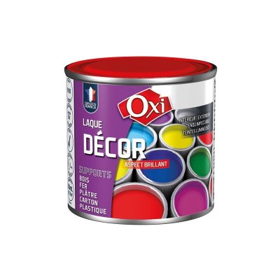 MANUTAN Oxi LENJ.60R Laque micro 60 ml Rouge Coquelicot