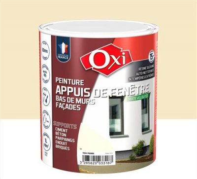 OXI  OXSAF1TP15 Peinture appuis fen&ecirc;tre 1 L Ton Pierre