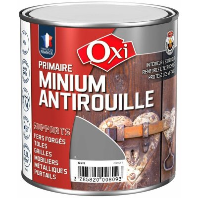MANUTAN Oxi PRGR1.5 Primaire antirouille minimum 1,5 L Gris