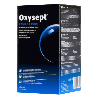 AMO Oxysept Comfort - 3x300ml + 120 ml Lens plus