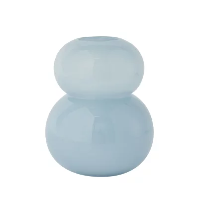 OYOY LIVING DESIGN OYOY Living - Lasi Vase Small - Ice Blue (L300436)