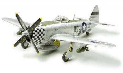 TAMIYA P-47D Thunderbolt Bubbletop  1/72