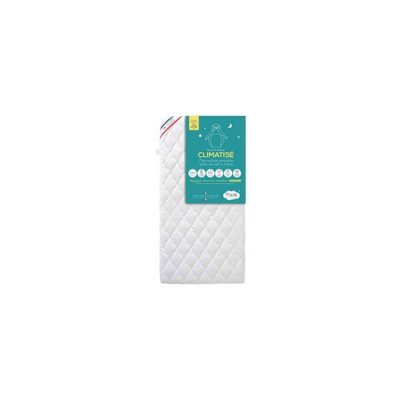 P TIT LIT P'tit Lit Matelas b&eacute;b&eacute; climatis&eacute; d&eacute;houssable 60x120