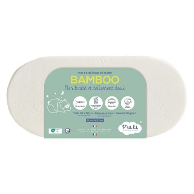 P TIT LIT P'TIT Lit Matelas de couffin Bambou
