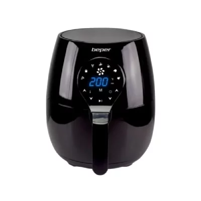 BEPER P101FRI050 Friteuse 1450W 220V 5L 7 Programmes Panneau Tactile Noir