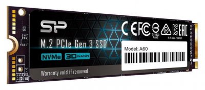 SILICON POWER P34A60 - SSD - 128 Go - interne - M.2 2280 - PCIe 3.0 x4 (NVMe)