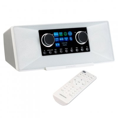 MEDION P85333 - Radio internet DAB+ - st&eacute;r&eacute;o - Wifi - FM - 2 x 6 W RMS - Spotify-Connect - Blanc