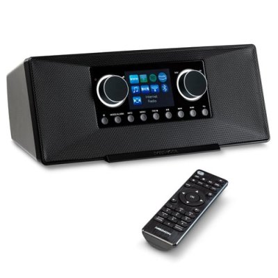MEDION P85333 - Radio internet DAB+ - st&eacute;r&eacute;o - Wifi - FM - 2 x 6 W RMS - Spotify-Connect - Noir