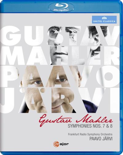 Paavo J&auml;rvi Dirige Mahler : Symphonie n&deg; 7-8. [Blu-Ray]