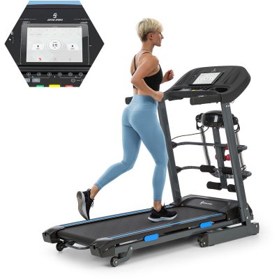 CAPITAL SPORTS Pacemaker F120 Pro Tapis de course cardio autolubrifiant usb sd 12km