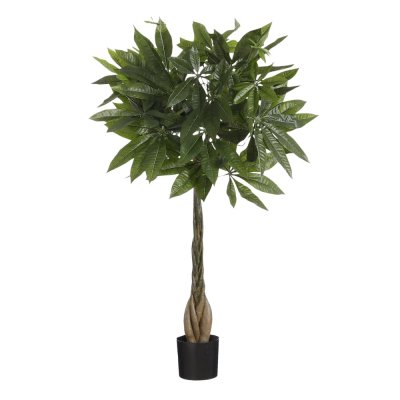 Pachira Plante artificielle - H80 x &Oslash;60 cm - Vert - Mica Decorations