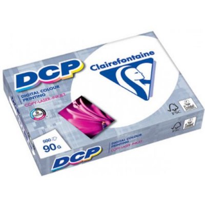 CLAIR ALFA Pack 125 Feuilles Papier DCP 350g A4 210x297 mm Certifi&eacute; FSC  Blanc