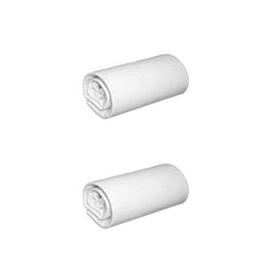 NON RENSEIGNE Pack 2 draps housses jersey blancs bonnet 28 cm 180x200