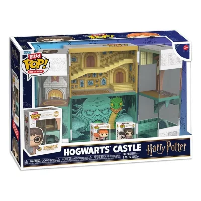 FUNKO Pack 2 Figurines Bitty Pop Boxes Harry Potter Hogwarts Castle 