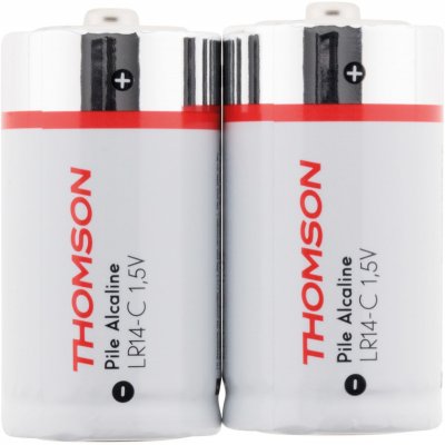 THOMSON Pack 2 piles alcalines LR14 C 1,5 V - 