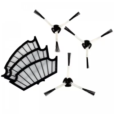 ELECTROLUX Pack 3 filtres moteurs + 3 brosses laterales mrk01 adaptables sur irobot roomba - b7-69v4-y10h