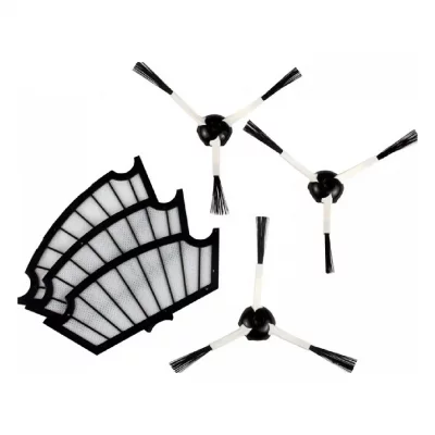 ELECTROLUX Pack 3 filtres moteurs + 3 brosses laterales mrk01 adaptables sur irobot roomba - b7-69v4-y10h