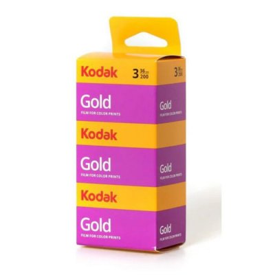 KODAK Pack 3 pellicules  Gold 200 135/36 Poses