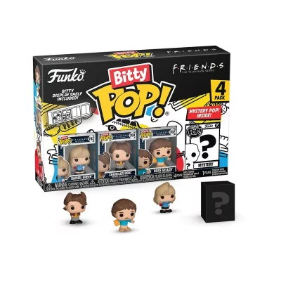 FUNKO Pack 4 figurines  Bitty Pop Friends 80 s Rachel - Neuf