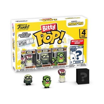 FUNKO Pack 4 figurines Les Minions Bitty POP Frankenbob 2,5 cm