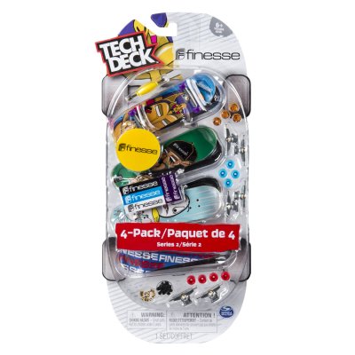 TECH DECK Pack 4 Finger Skates  (Mod&egrave;le Al&eacute;atoire)