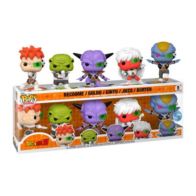  Pack 5 figurines Funko Pop Animation Dragon Ball Z S10 Ginyu Force