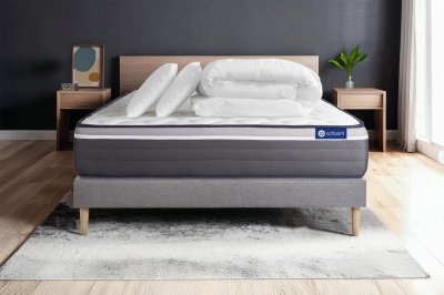 ACTISOM Pack ACTIMEMO PLUS 140x190 cm - Gris