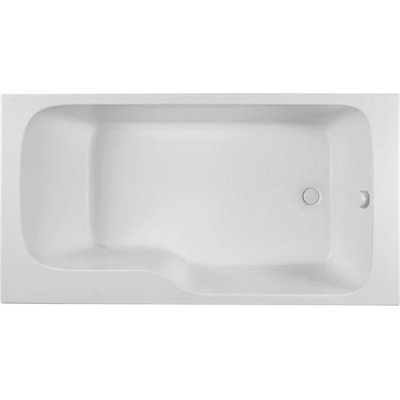 Pack Baignoire b/d Malice 170x version Droite+vidage Blanc - Jacob Delafon