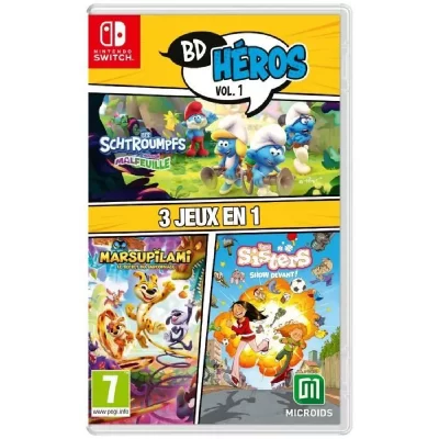MICROIDS Pack BD Heros Vol.1 Nintendo Switch 
