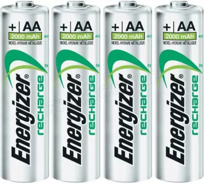 ENERGIZER Pack blister de 4 piles rechargeables  compatible power plus