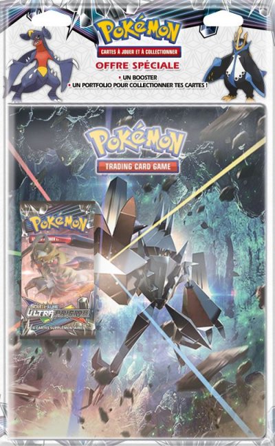 ASMODEE Pack cahier + Boosters SL05 - Pok&eacute;mon