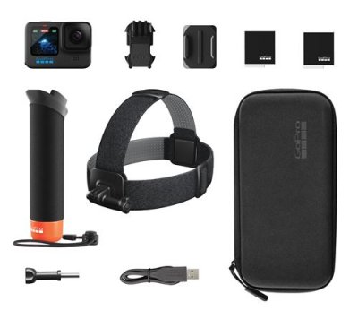 GOPRO Pack Cam&eacute;ra sport  Hero 12 Noir avec Accessoires - Neuf