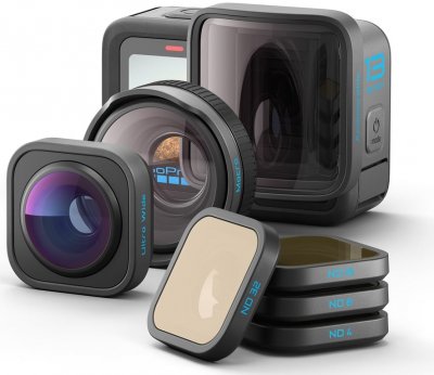 GOPRO Pack Cam&eacute;ra sport  HERO13 Black + Gamme d&rsquo;objectifs HB-Series