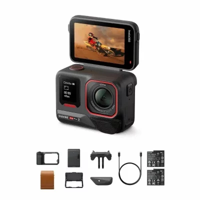 INSTA360 Pack Cam&eacute;ra sport  Ace Pro 2 Flash Print Noir - Neuf