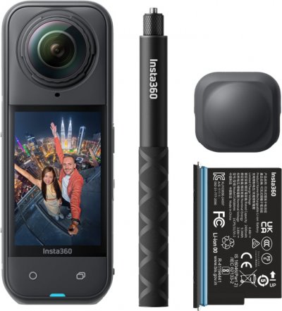 INSTA360 Pack Cam&eacute;ra sport  X5 Starter Noir 